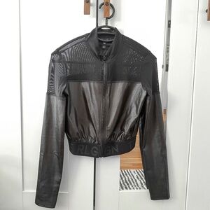 True Religion Performance Mesh Crop Jacket size S